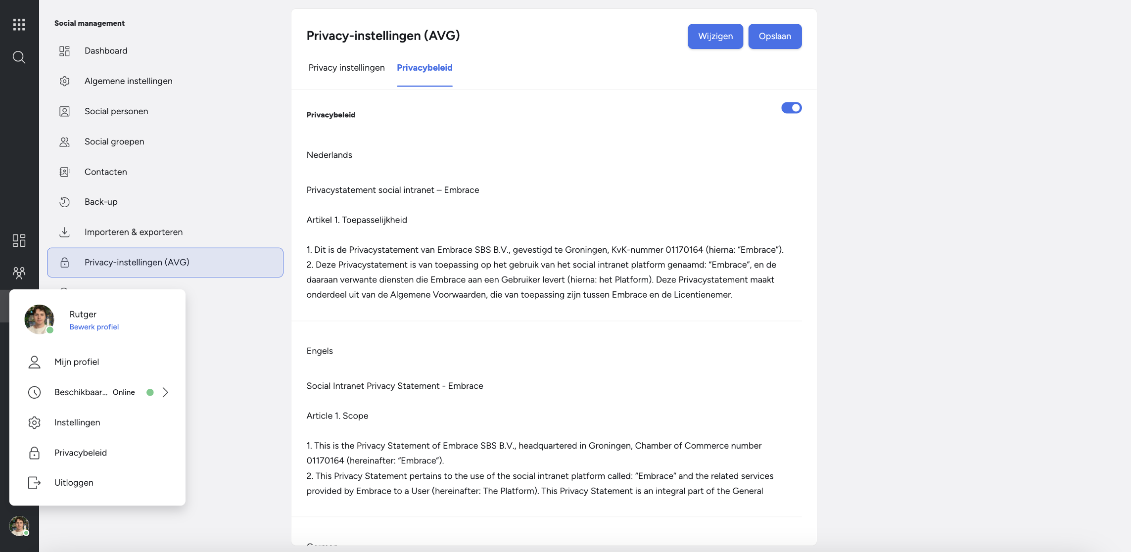 Social Management - Privacy instellingen.png